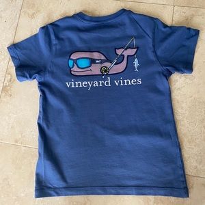 Blue vineyard vines boys T-shirt